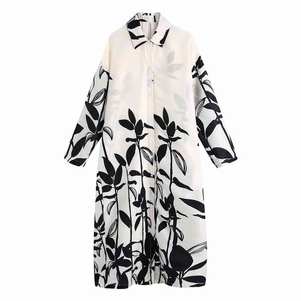women chic fashion oversized printed midi dress vintage long sleeve button-up female dresses vestidos mujer 210430, Black;gray
women chic fashion oversized printed midi dress vintage long sleeve button-up female dresses vestidos mujer 210430, Black;gray