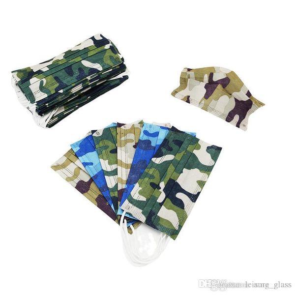 face mask disposable three-layer 95 meltblown cloth spunlace camouflage printing protective masks
face mask disposable three-layer 95 meltblown cloth spunlace camouflage printing protective masks