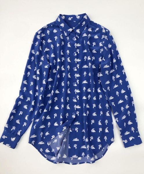 women's blouses & shirts cute little mushroom printted blue blouse ladies single-breasted shirt female long sleeve clothing, White
women's blouses & shirts cute little mushroom printted blue blouse ladies single-breasted shirt female long sleeve clothing, White