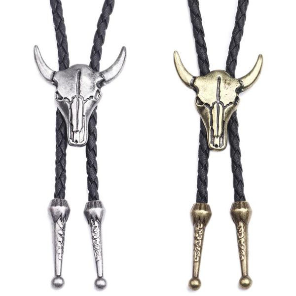 vintage bull head pendant necklace leather rope adjustable choker sweater chain creative goth jewelry for wholesale necklaces, Silver
vintage bull head pendant necklace leather rope adjustable choker sweater chain creative goth jewelry for wholesale necklaces, Silver