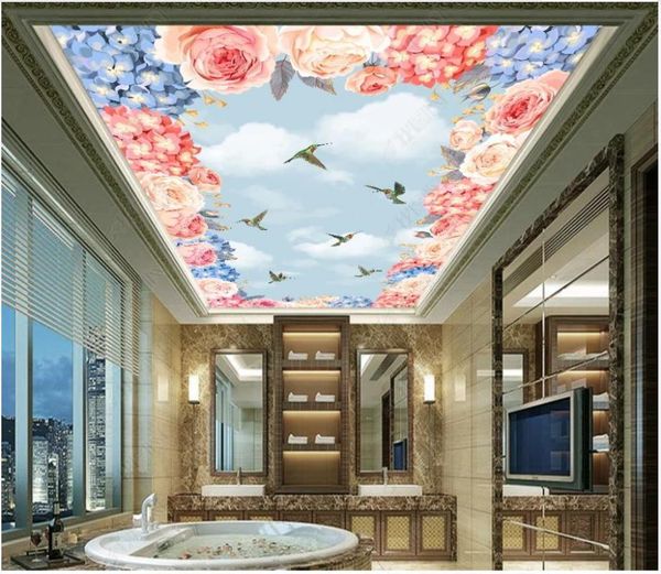 wallpapers custom ceiling wallpaper for walls 3 d zenith murals beautiful flower cloud sky 3d painting mural decoration
wallpapers custom ceiling wallpaper for walls 3 d zenith murals beautiful flower cloud sky 3d painting mural decoration