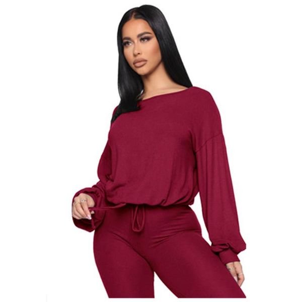 women two piece pants sets fashion trend long sleeve round neck drawstring trousers tracksuits designer female casual loose 2pcs suits, White
women two piece pants sets fashion trend long sleeve round neck drawstring trousers tracksuits designer female casual loose 2pcs suits, White