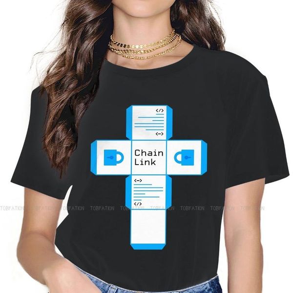 women's t-shirt cube est tshirts chainlink crypto link coin cryurrency blockchain woman harajuku pure cotton t shirt o neck big size, White
women's t-shirt cube est tshirts chainlink crypto link coin cryurrency blockchain woman harajuku pure cotton t shirt o neck big size, White
