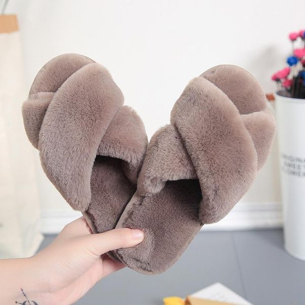 women slippers winter warm fur boys girls house shoes flat heel home indoor bedroom comfort cross open toe couples, Black
women slippers winter warm fur boys girls house shoes flat heel home indoor bedroom comfort cross open toe couples, Black