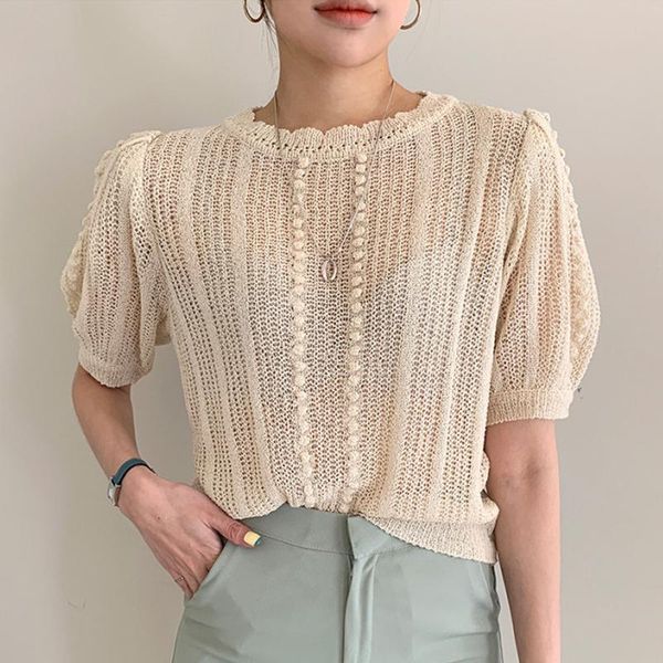 women knitted sweater sueter mujer invierno 2021 slim-fit thin cut-out short-sleeved hollow transparent harajuku 211f women's sweaters, White;black
women knitted sweater sueter mujer invierno 2021 slim-fit thin cut-out short-sleeved hollow transparent harajuku 211f women's sweaters, White;black