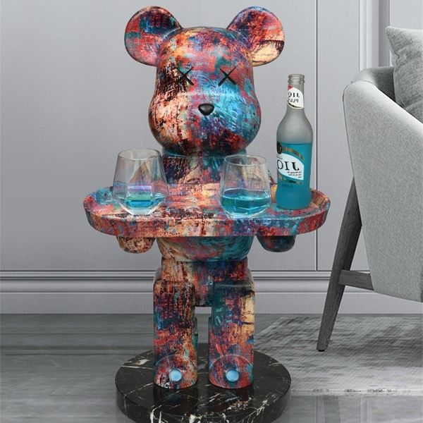 net red doll violent bear ornaments large floor tray sofa next to the living room creative light luxury decorations
net red doll violent bear ornaments large floor tray sofa next to the living room creative light luxury decorations