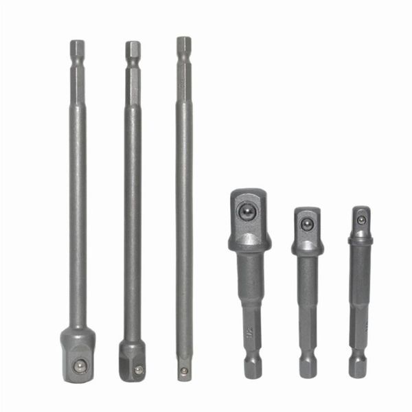 6pcs hex shank wrench drive power extension drill bit socket adapter holder 1/4" 3/8" 1/2" screwdriver tools professional han
6pcs hex shank wrench drive power extension drill bit socket adapter holder 1/4" 3/8" 1/2" screwdriver tools professional han