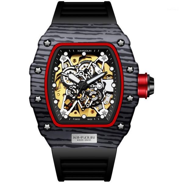 wristwatches 2021 creative fashion trend sports watch miller hollow automatic mechanical men's factory direct sales, Slivery;brown
wristwatches 2021 creative fashion trend sports watch miller hollow automatic mechanical men's factory direct sales, Slivery;brown
