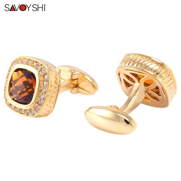 savoyshi luxury mens shirt cufflinks crystal champagne zircon cuff links brand male cuffs accessories diy name, Silver
savoyshi luxury mens shirt cufflinks crystal champagne zircon cuff links brand male cuffs accessories diy name, Silver