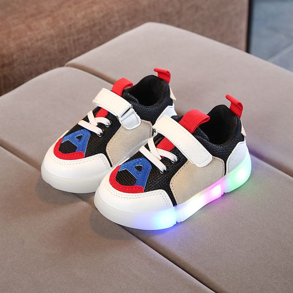 childrens shoes light princess girl luminous sneakers breathable fashion boys shoes canvas led soft bottom girls, Black;red
childrens shoes light princess girl luminous sneakers breathable fashion boys shoes canvas led soft bottom girls, Black;red