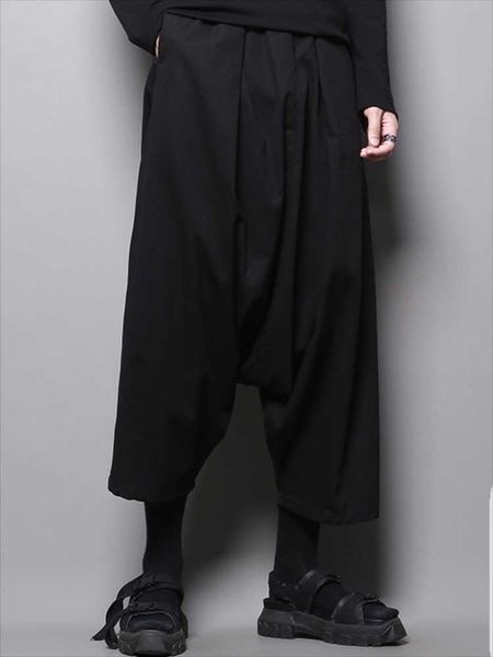 men's pants men harlan wide leg spring and autumn dark personality fashion loose low-grade cutting design straight, Black
men's pants men harlan wide leg spring and autumn dark personality fashion loose low-grade cutting design straight, Black