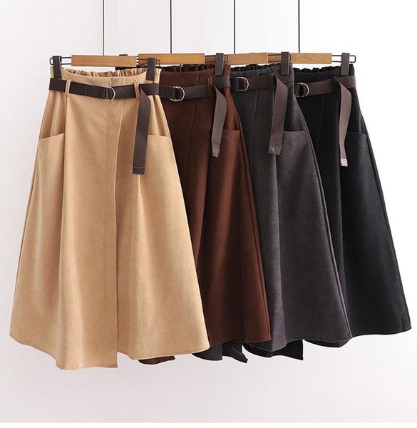 skirts 2021 spring autumn women korean style fashion black female elastic waist midi skirt with belt irregular high khaki
skirts 2021 spring autumn women korean style fashion black female elastic waist midi skirt with belt irregular high khaki