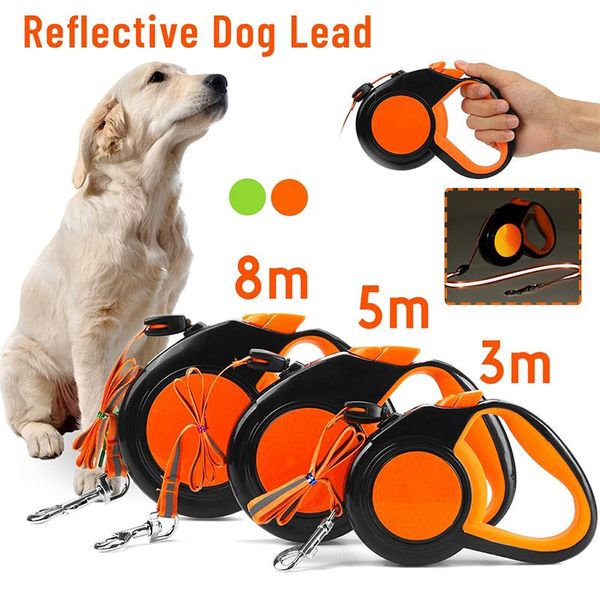 1pc automatic retractable dog leash extendable walking running puppy cats pets traction rope collars & leashes
1pc automatic retractable dog leash extendable walking running puppy cats pets traction rope collars & leashes