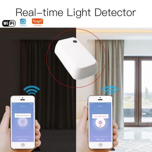 smart home control tuya wifi outdoor waterproof light sensor (0-10000)lux battery powered automation sense linkage
smart home control tuya wifi outdoor waterproof light sensor (0-10000)lux battery powered automation sense linkage
