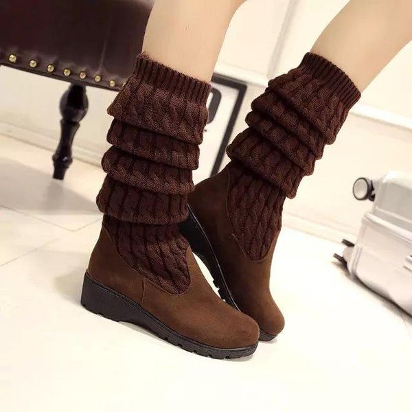 boots women's 2021 autumn winter knitted high tube stretch big size short shoes, Black
boots women's 2021 autumn winter knitted high tube stretch big size short shoes, Black