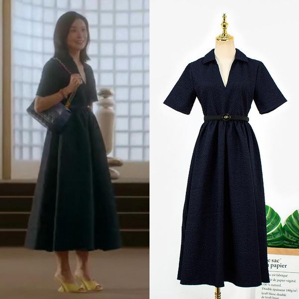 maternity dresses korean drama mine li baoying's same short sleeved v-neck dress, retro temperament, waist closed relief puffy skirt, White
maternity dresses korean drama mine li baoying's same short sleeved v-neck dress, retro temperament, waist closed relief puffy skirt, White