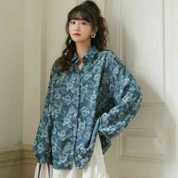 blouses shirts vintage long sleeved floral print style casual women blouses button up shirt korean fashion clothing 896a 210420, White
blouses shirts vintage long sleeved floral print style casual women blouses button up shirt korean fashion clothing 896a 210420, White