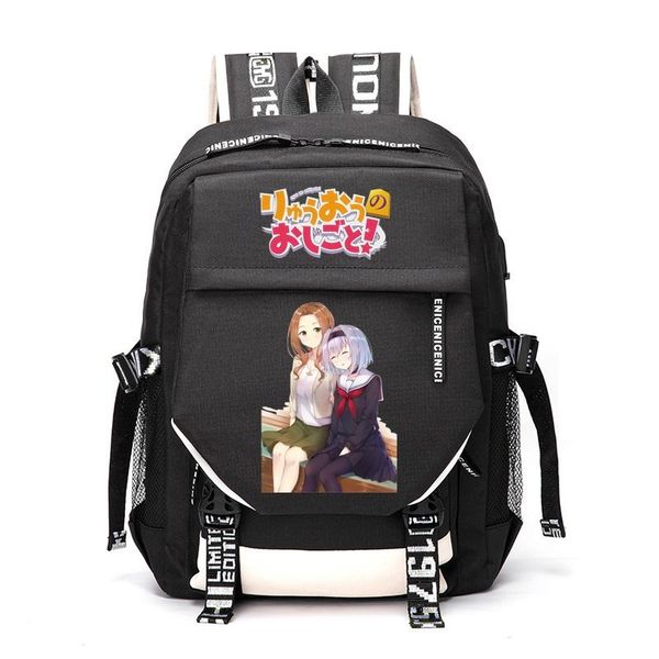 the ryuo's work is never done kuzuryu yaichi hinatsuru sora ginko outdoor travel rucksack casual schoolbag student backpacks backpack
the ryuo's work is never done kuzuryu yaichi hinatsuru sora ginko outdoor travel rucksack casual schoolbag student backpacks backpack