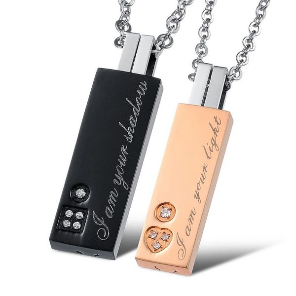 love heart crystal necklaces & pendants stainless steel fashion fine jewelry couple necklace men women lovers gift collier colar pendant, Silver
love heart crystal necklaces & pendants stainless steel fashion fine jewelry couple necklace men women lovers gift collier colar pendant, Silver