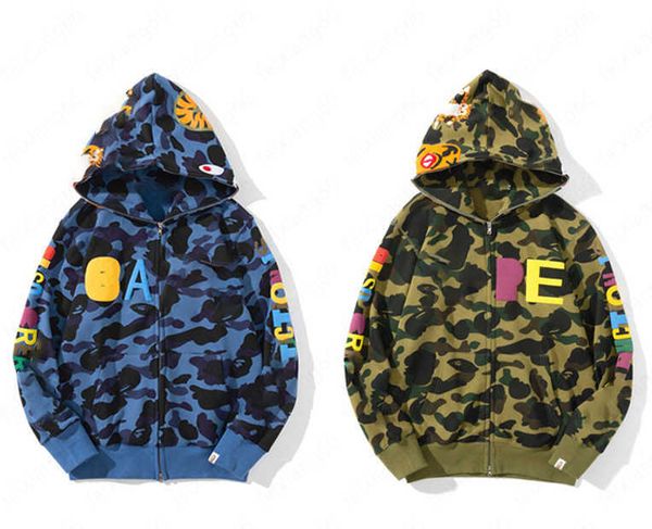 mens hoodies japanese tide brand ape-man head shark joint tiger head foam letter camouflage sweater zipper jacket, Black
mens hoodies japanese tide brand ape-man head shark joint tiger head foam letter camouflage sweater zipper jacket, Black