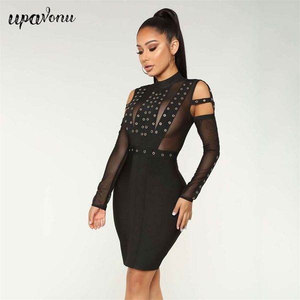 rayon bandage dress women stand collar long sleeve eyelet mesh stitching bodycon club party 210524, Black;gray
rayon bandage dress women stand collar long sleeve eyelet mesh stitching bodycon club party 210524, Black;gray
