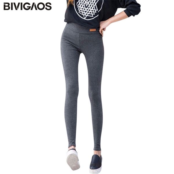 bivigaos womens casual thicken nine pants leggings waist leather lable elastic cotton leggings pants female women clothing 210913, Black
bivigaos womens casual thicken nine pants leggings waist leather lable elastic cotton leggings pants female women clothing 210913, Black