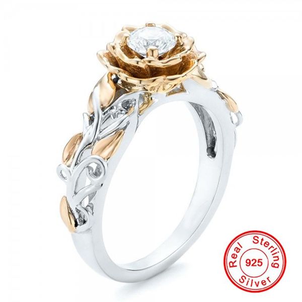 sterling silver zircon ring, flower design, s925 jewelry, engagement fine gift wedding rings, Slivery;golden
sterling silver zircon ring, flower design, s925 jewelry, engagement fine gift wedding rings, Slivery;golden