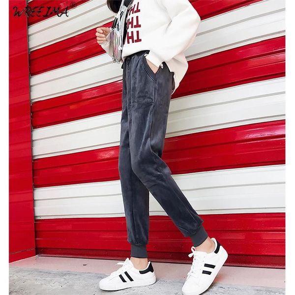 women's pants & capris winter cashmere harem warm velvet thick lambskin for women loose causal trousers, Black;white
women's pants & capris winter cashmere harem warm velvet thick lambskin for women loose causal trousers, Black;white