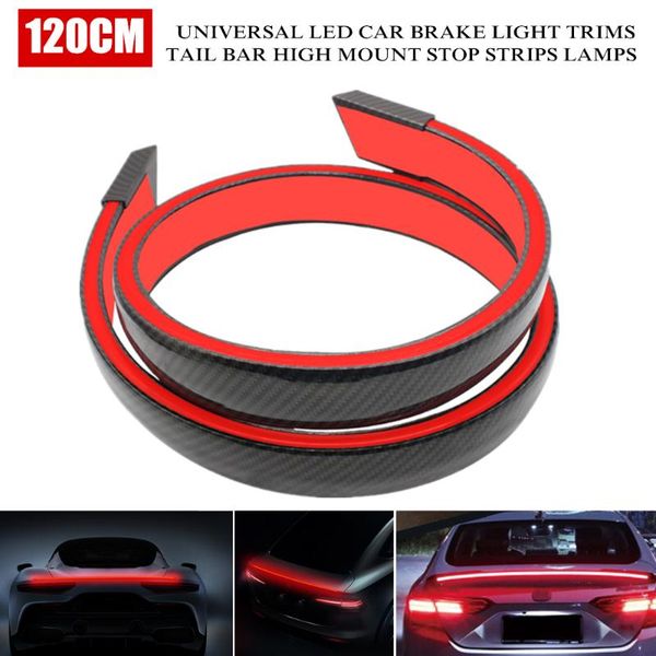 interior&external lights universal 130cm led car brake light trims tail bar high mount sstrips lamps spoiler carbon fiber surface
interior&external lights universal 130cm led car brake light trims tail bar high mount sstrips lamps spoiler carbon fiber surface