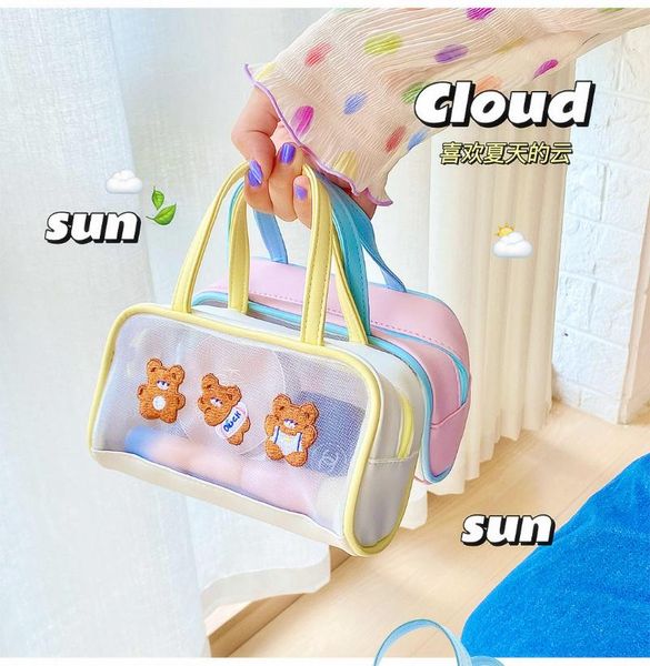 cosmetic bags & cases cute mesh transparent makeup toiletry organizer kawaii lolita bear travel beauty pencil case storage pouch
cosmetic bags & cases cute mesh transparent makeup toiletry organizer kawaii lolita bear travel beauty pencil case storage pouch