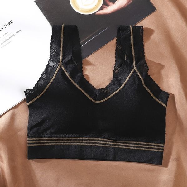 zq7o live cushion lace women'sseamless women's underwear sports bra without steel ring latex bra cushion lace back underwear, Red;black
zq7o live cushion lace women'sseamless women's underwear sports bra without steel ring latex bra cushion lace back underwear, Red;black