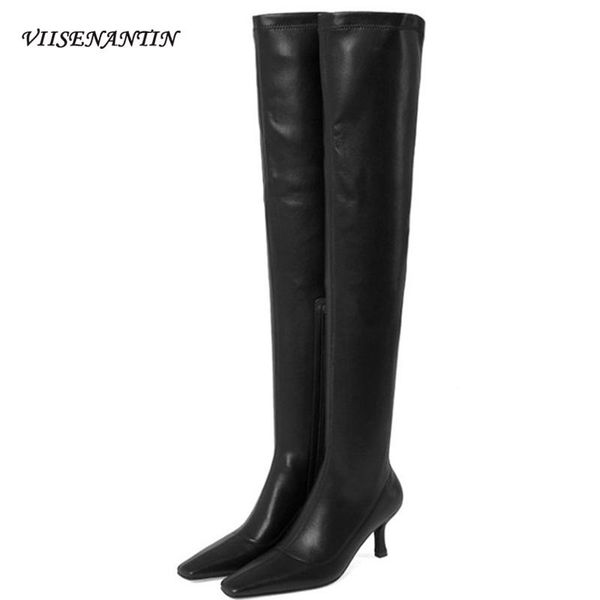 boots trendy black square toe catwalk simple over-the-knee fashion genuine leather stretch long handsome knight
boots trendy black square toe catwalk simple over-the-knee fashion genuine leather stretch long handsome knight