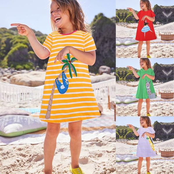 girl's dresses summer kids for girls clothes cotton short sleeve casual princess dress girl children clothing baby, Red;yellow
girl's dresses summer kids for girls clothes cotton short sleeve casual princess dress girl children clothing baby, Red;yellow