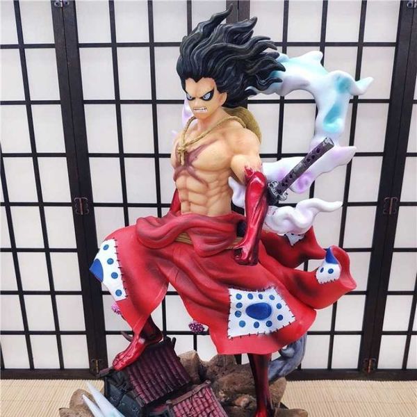 pirate king hand run hezhiguo snake man lufei super four gear large gk model peripheral ornament toys