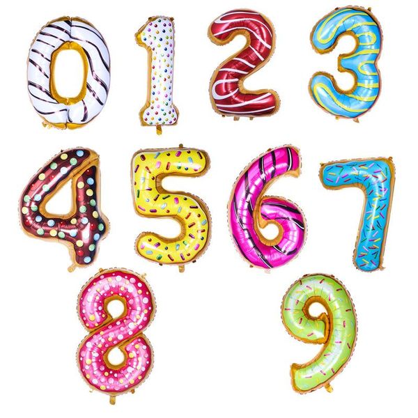 party decoration 34inch 0-9 doughnut number foil balloons donut figure helium balloon digit globos birthday wedding anniversary
party decoration 34inch 0-9 doughnut number foil balloons donut figure helium balloon digit globos birthday wedding anniversary