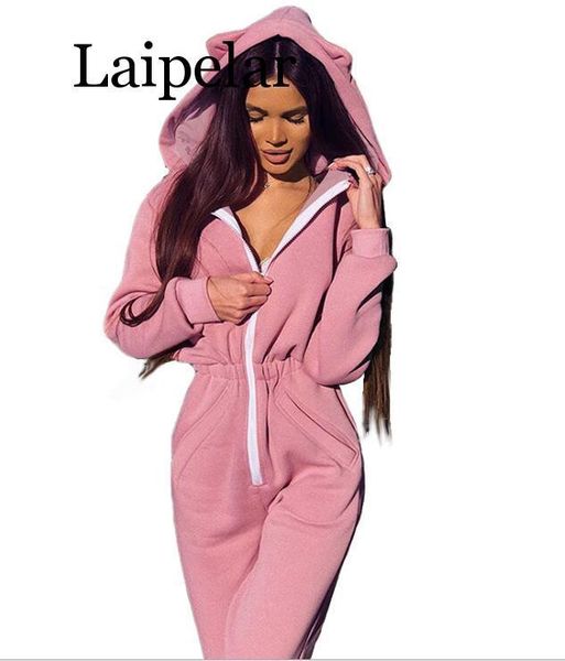 women's jumpsuits & rompers laipelar women winter 2021 long sleeve hooded outfits zipper clubwear jogging bandage bodycon fitness jumps, Black;white
women's jumpsuits & rompers laipelar women winter 2021 long sleeve hooded outfits zipper clubwear jogging bandage bodycon fitness jumps, Black;white