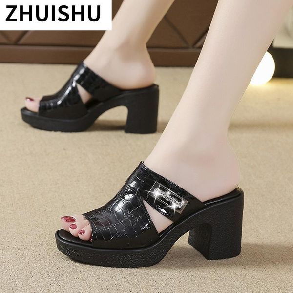 sandals summer women slipper 2021 open toe thick heel casual women's shoes fashion high heels platform outdoor, Black
sandals summer women slipper 2021 open toe thick heel casual women's shoes fashion high heels platform outdoor, Black