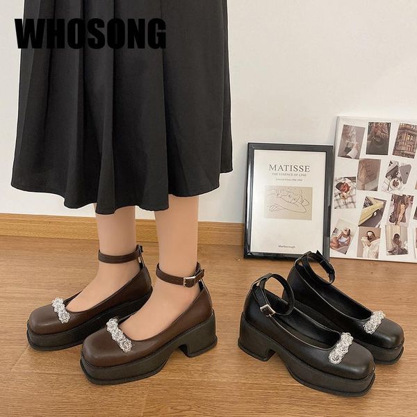 spring women shoes girls high square heels woman brand shallow ladies pearl female black mary jane dress
spring women shoes girls high square heels woman brand shallow ladies pearl female black mary jane dress