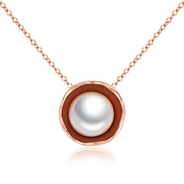 pendant necklaces big white pearl inlay women gift necklace stainless steel rose gold jewelry, Silver
pendant necklaces big white pearl inlay women gift necklace stainless steel rose gold jewelry, Silver