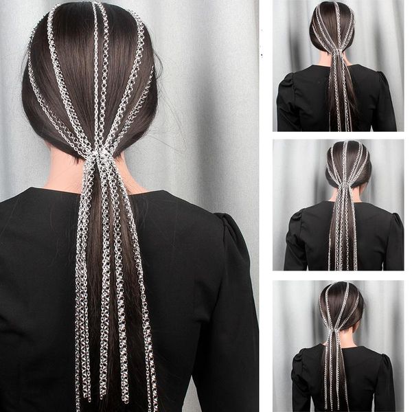 hair clips & barrettes find me multilayer metal chain 2021 fashion jewelry geometric simple long tassel headband for women headwear, Golden;silver
hair clips & barrettes find me multilayer metal chain 2021 fashion jewelry geometric simple long tassel headband for women headwear, Golden;silver