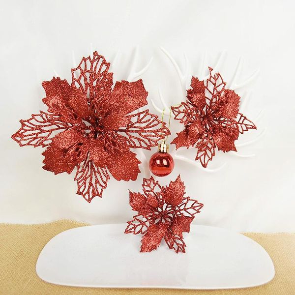 decorative flowers & wreaths 5pcs glitter artificial merry christmas for home tree decorations hollow flower year xmas party
decorative flowers & wreaths 5pcs glitter artificial merry christmas for home tree decorations hollow flower year xmas party