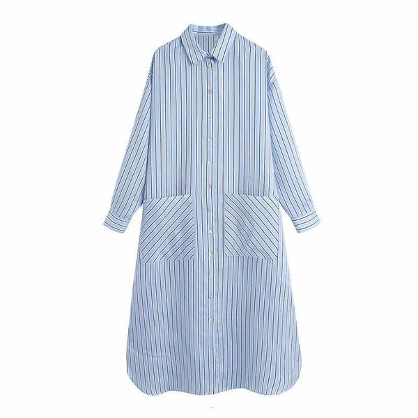 casual dresses summer striped shirt women long sleeve loose irregular fashion patch pocket button up vintage midi 763r, Black;gray
casual dresses summer striped shirt women long sleeve loose irregular fashion patch pocket button up vintage midi 763r, Black;gray