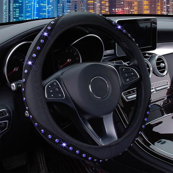 steering wheel covers 37-38cm universal car cover rhinestones crystal diamond decor case protector interior styling
steering wheel covers 37-38cm universal car cover rhinestones crystal diamond decor case protector interior styling