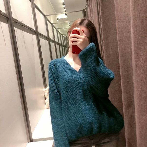 women's sweaters women deep v neck oversized jumper 2021 winter long sleeve female sweater knitwear pullovers loose warm knitted, White;black
women's sweaters women deep v neck oversized jumper 2021 winter long sleeve female sweater knitwear pullovers loose warm knitted, White;black