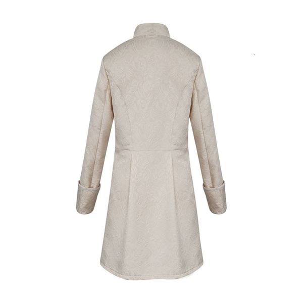 men's suits & blazers retro mens gothic brocade long jacket coat men steampunk medieval stand collar costumes sleeved 09en, White;black
men's suits & blazers retro mens gothic brocade long jacket coat men steampunk medieval stand collar costumes sleeved 09en, White;black