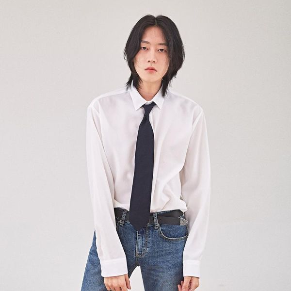 men's casual shirts shirt business long sleeve invisible button personality loose large size top, White;black
men's casual shirts shirt business long sleeve invisible button personality loose large size top, White;black
