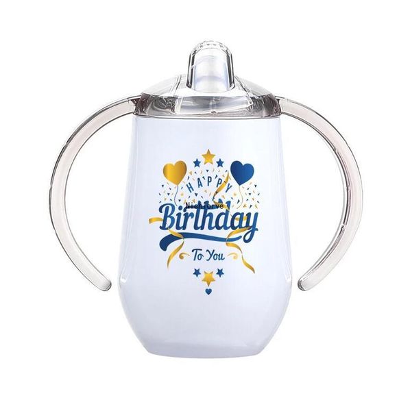 10oz sublimation sippy cups 10oz white baby bottle with handle stainless steel kids drinking tumbler for newborn gifts milk mug
10oz sublimation sippy cups 10oz white baby bottle with handle stainless steel kids drinking tumbler for newborn gifts milk mug