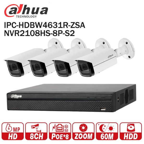 dahua security cctv system 6mp zoom ip camera ipc-hfw4631h-zsa & 8poe 4k nvr nvr4208-8p-4ks2 surveillance p2p systems
dahua security cctv system 6mp zoom ip camera ipc-hfw4631h-zsa & 8poe 4k nvr nvr4208-8p-4ks2 surveillance p2p systems