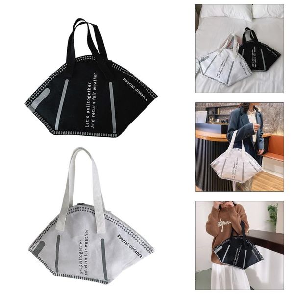 fashion women large mask shopping tote bag casual daily wear shoulder hand storage bags
fashion women large mask shopping tote bag casual daily wear shoulder hand storage bags