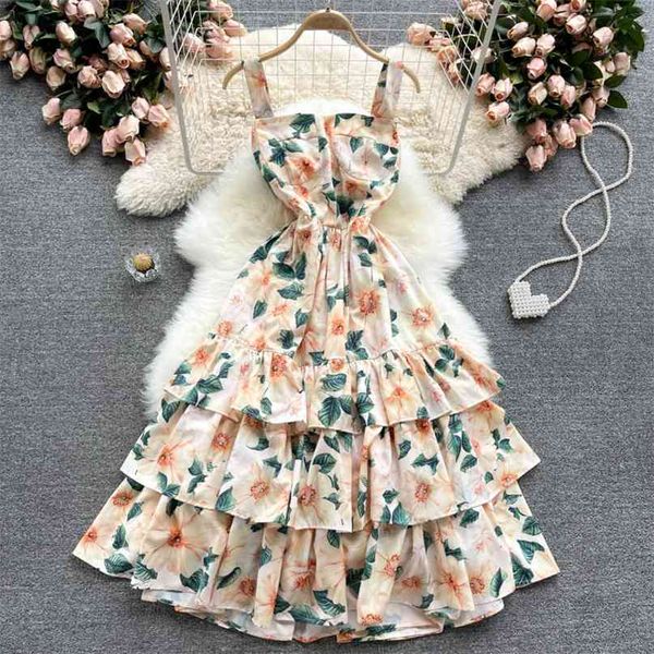 women's summer fashion slim ruffled printed a-line dress sleeveless sweet clothes vestido de mujer s273 210527, Black;gray
women's summer fashion slim ruffled printed a-line dress sleeveless sweet clothes vestido de mujer s273 210527, Black;gray